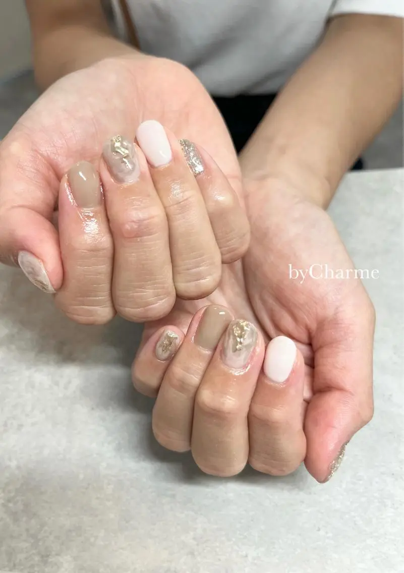 ネイル ニュアンスネイル Ray. Maayaのネイルデザイン