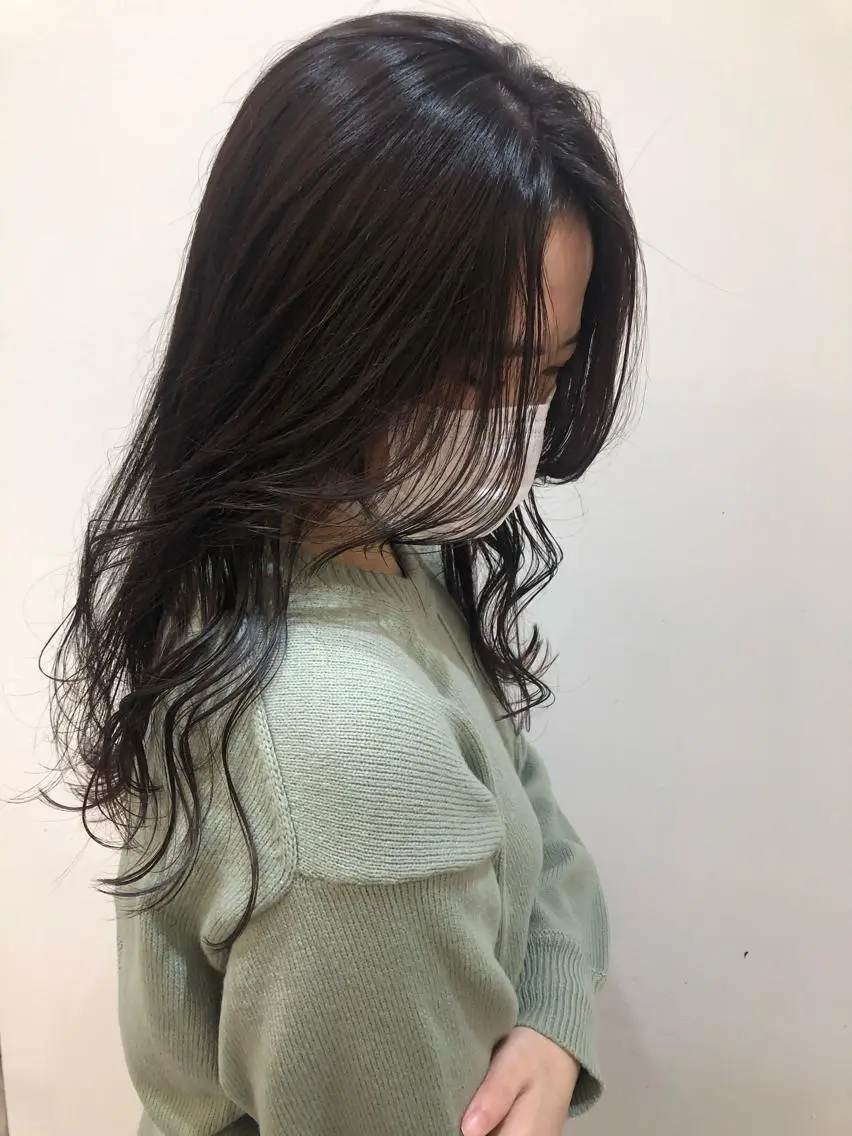ロング 銀座/レイヤーカット 🤍内野すみれのヘアスタイル