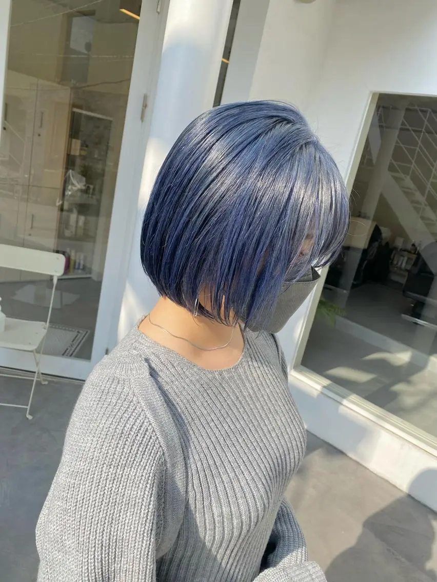 ショート カラー ハイトーン×似合わせ 🌱中川慎之介のヘアスタイル