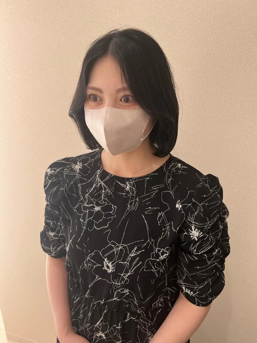ショート カラー タンバルモリ 外国人対応 佐久間のヘアスタイル