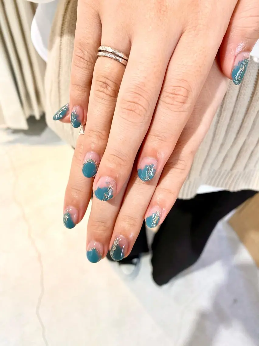 ネイル クリアネイル ニュアンスネイル ハンドネイル フジタ エリカのネイルデザイン