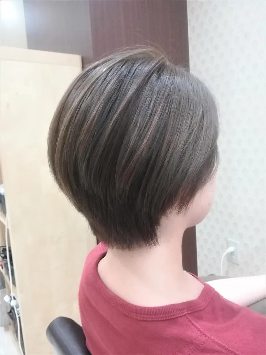 ショート カラー sato shoheiのヘアスタイル