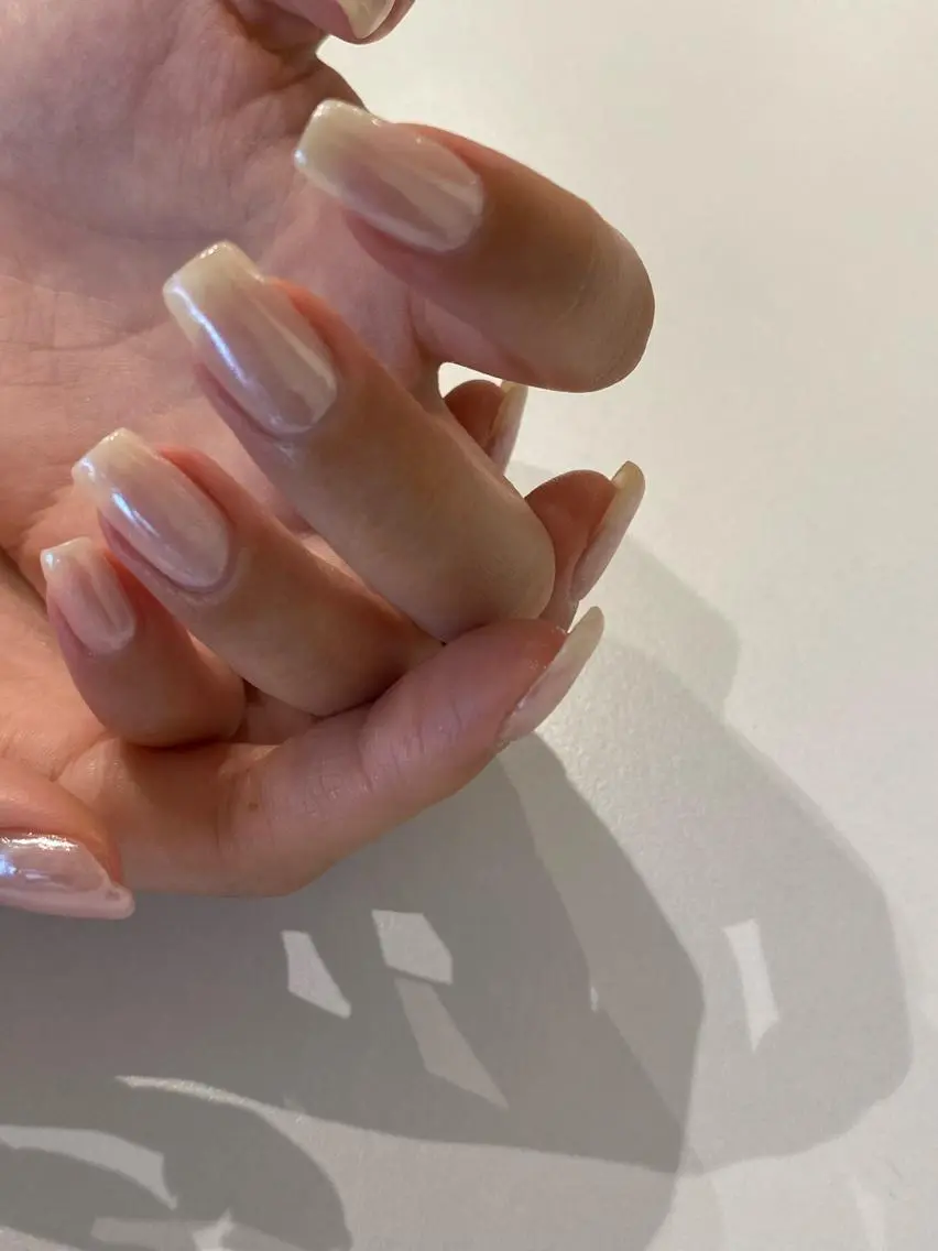 ネイル オーロラネイル ハンドネイル Ann nailのネイルデザイン