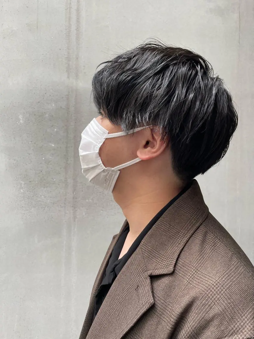ショート カラー アッシュ 京都美容師 塩のヘアスタイル