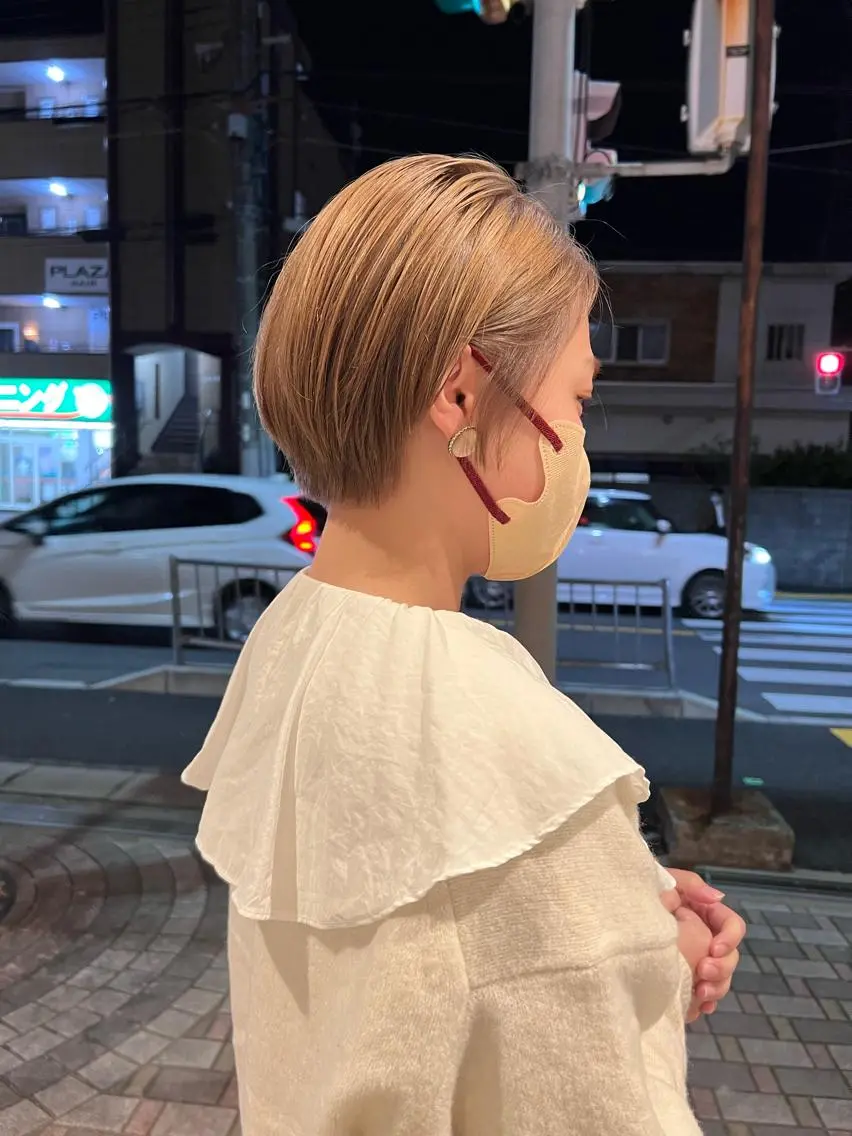 ショート カラー アルシュ エモーションのヘアスタイル