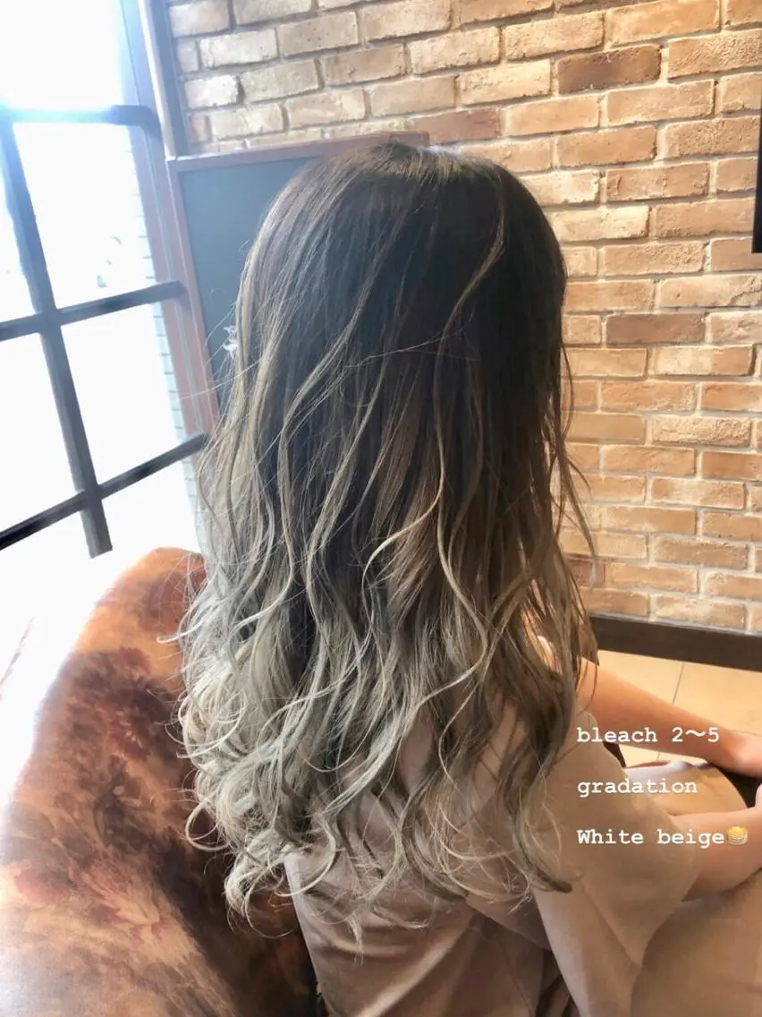 ロング カラー ヘアカラー トリートメント Lyhair🦊🎀 AKIのヘアスタイル