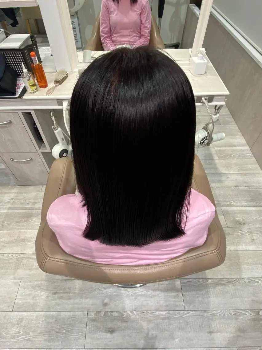 ミディアム カラー ピンクカラー Ash本八幡 🩵ྀི菊地のヘアスタイル