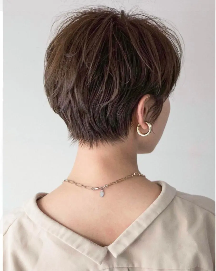 ショート パーマ 浅沼 ゆいのヘアスタイル