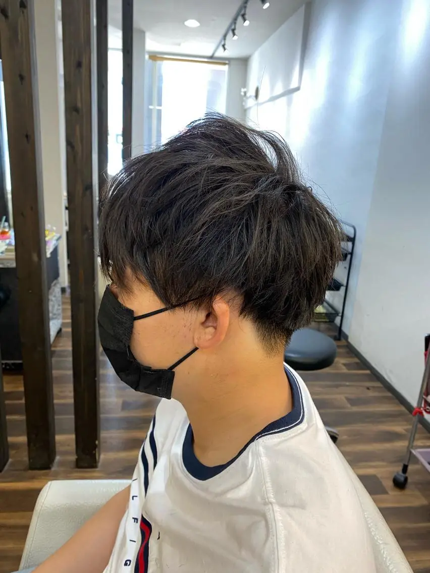 ショート メンズ 堀 広夢のヘアスタイル