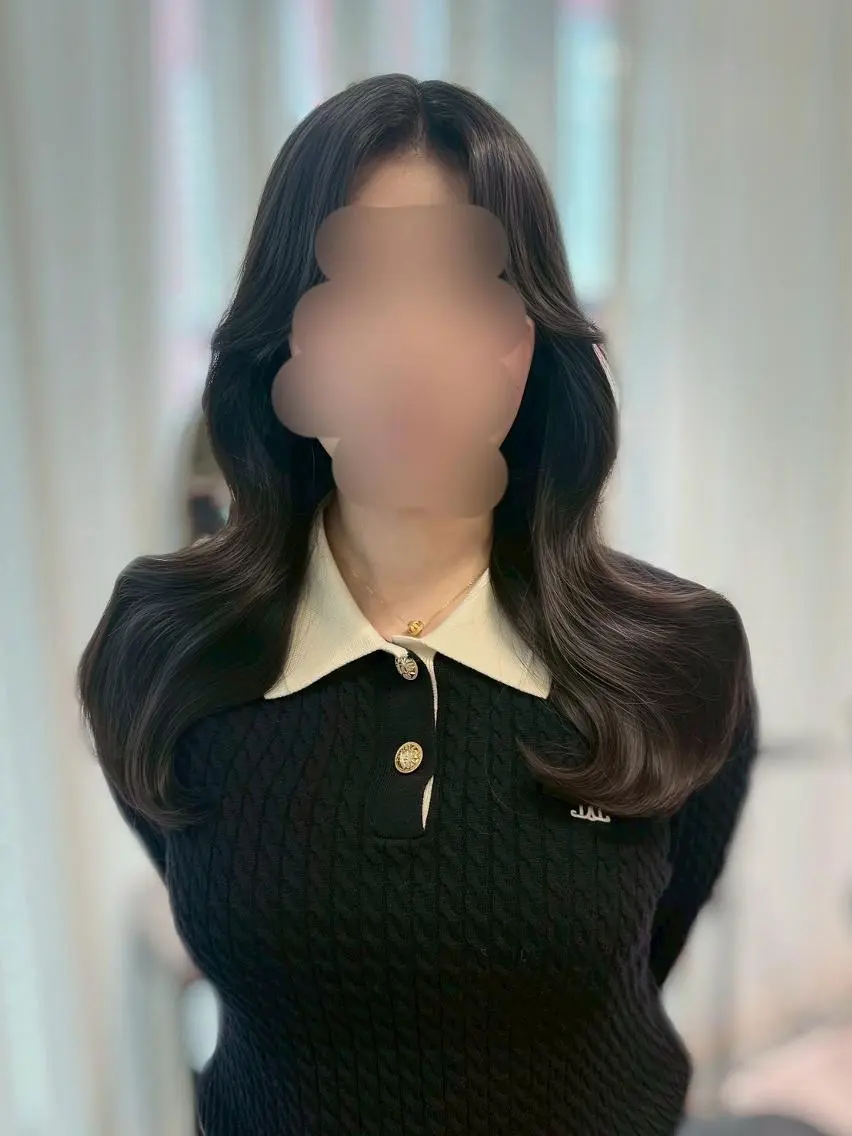 カラー セミロング カット ヘアカラー トリートメント 盛れ🎀韓国ヘア 美艶🇰🇷なるみのヘアスタイル
