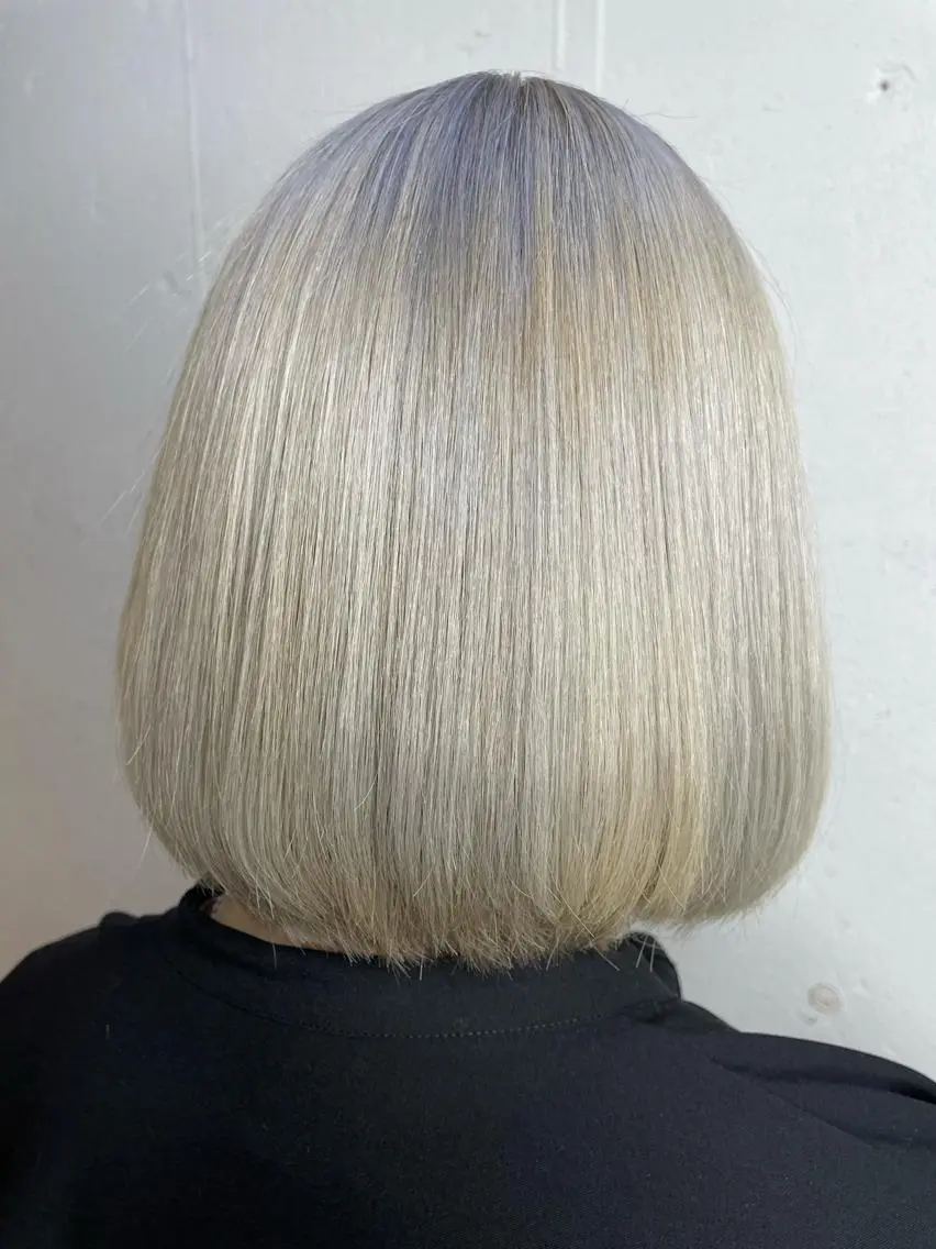 ショート カラー ブリーチ ヘアカラー トリートメント 💛丁寧さNo.🥇 🧸片山智裕💛のヘアスタイル