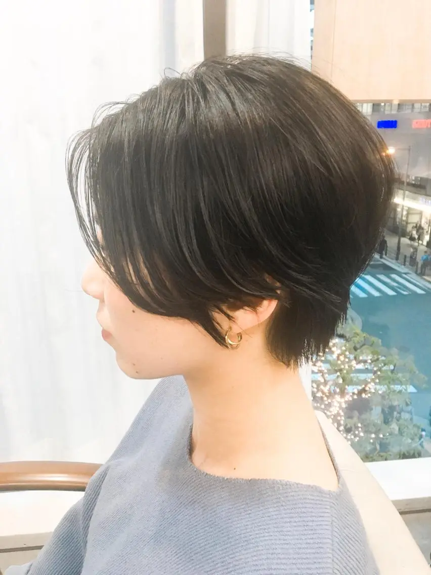 ショート ハンサムショート ショートヘア 中田 敏明のヘアスタイル