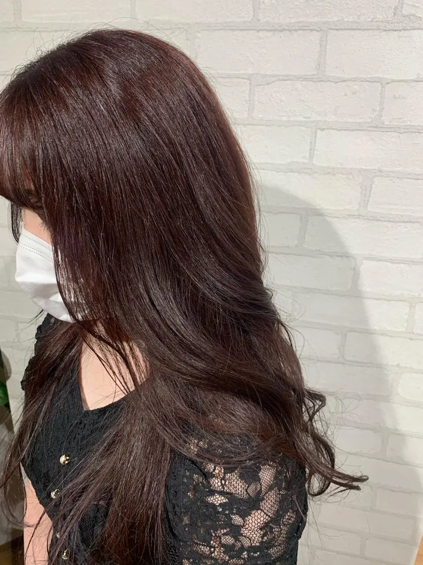 カラー ヘアカラー イリオモテ レナのヘアスタイル