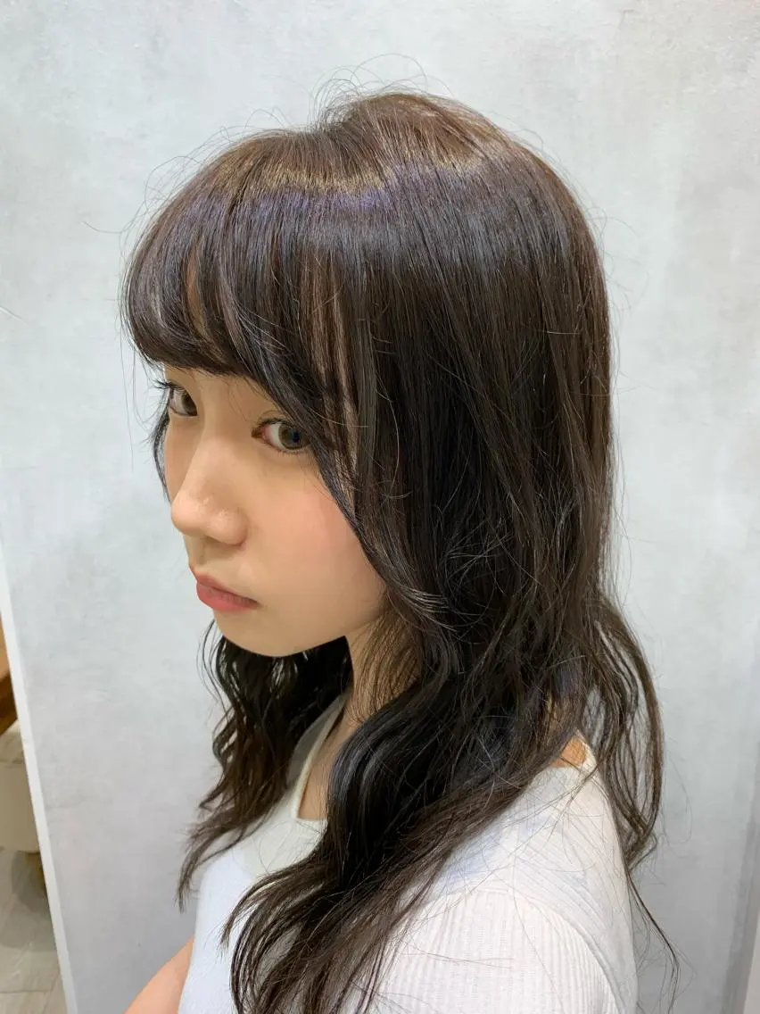 セミロング カラー カット 縮毛矯正 トリートメント 大姶良 友輝の眉毛・アイブロウイメージ