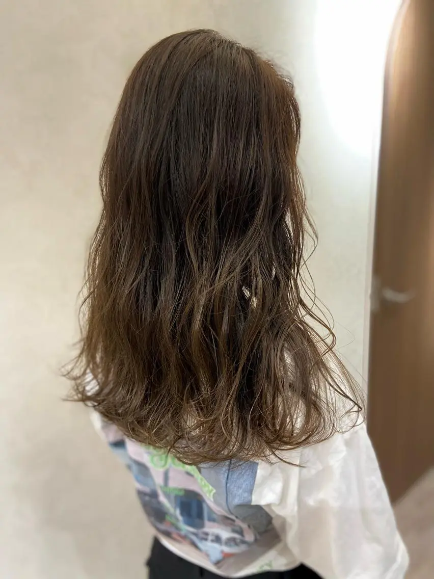 ロング カラー パーマ ヘアアレンジ メンズ キッズ ネイル マツエク・マツパ アイブロウ ヘアカラー ヘアセット Stockオーナー 古田翔平のヘアスタイル
