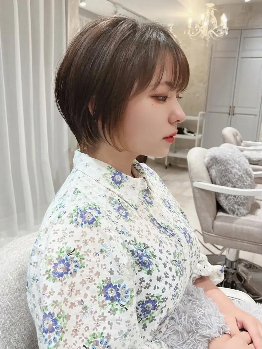ショート 小野 明日香のヘアスタイル