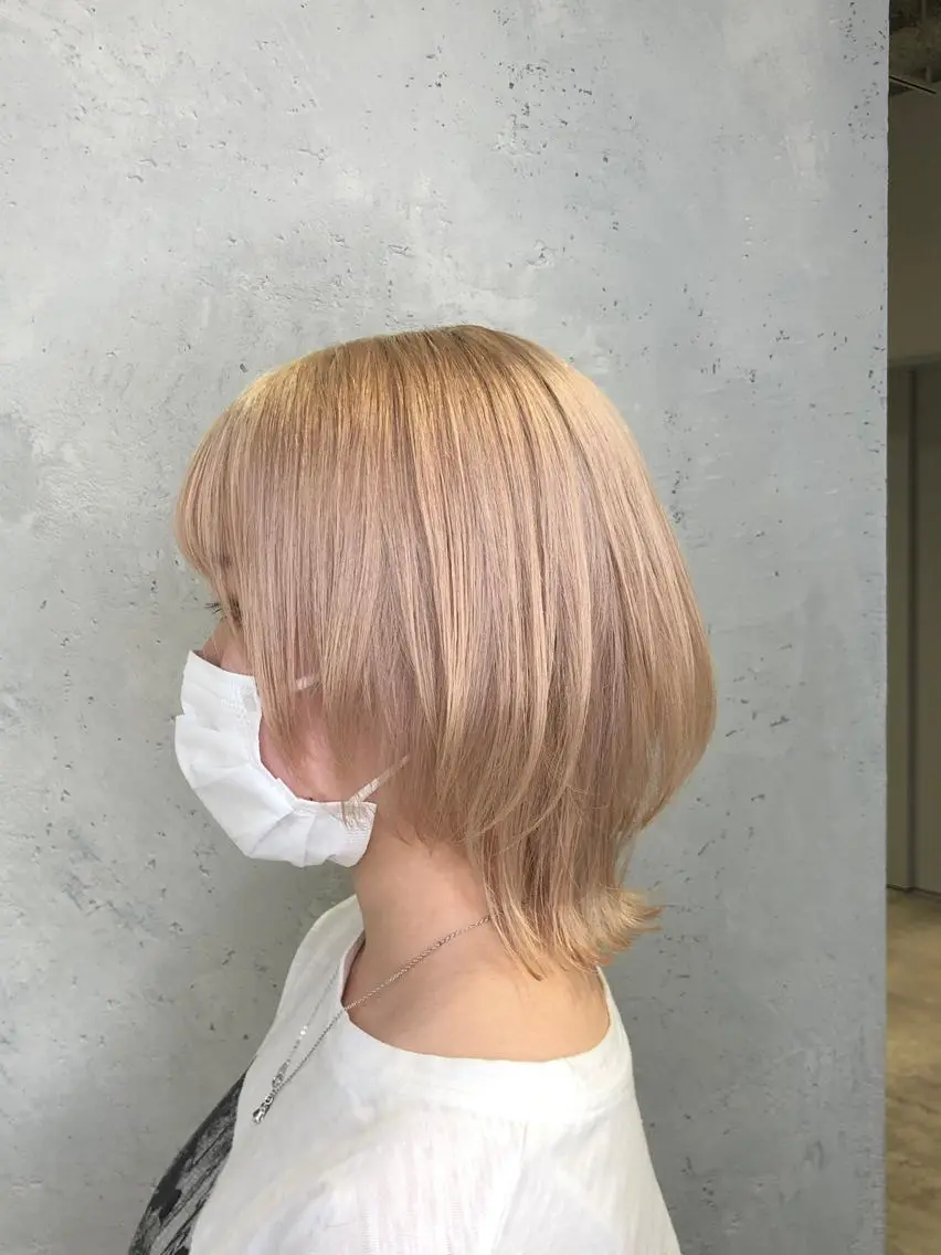 ショート カラー パーマ カット ヘアカラー トリートメント ｲﾝﾅｰｶﾗｰ屋さん 🫧伊藤拓実のヘアスタイル
