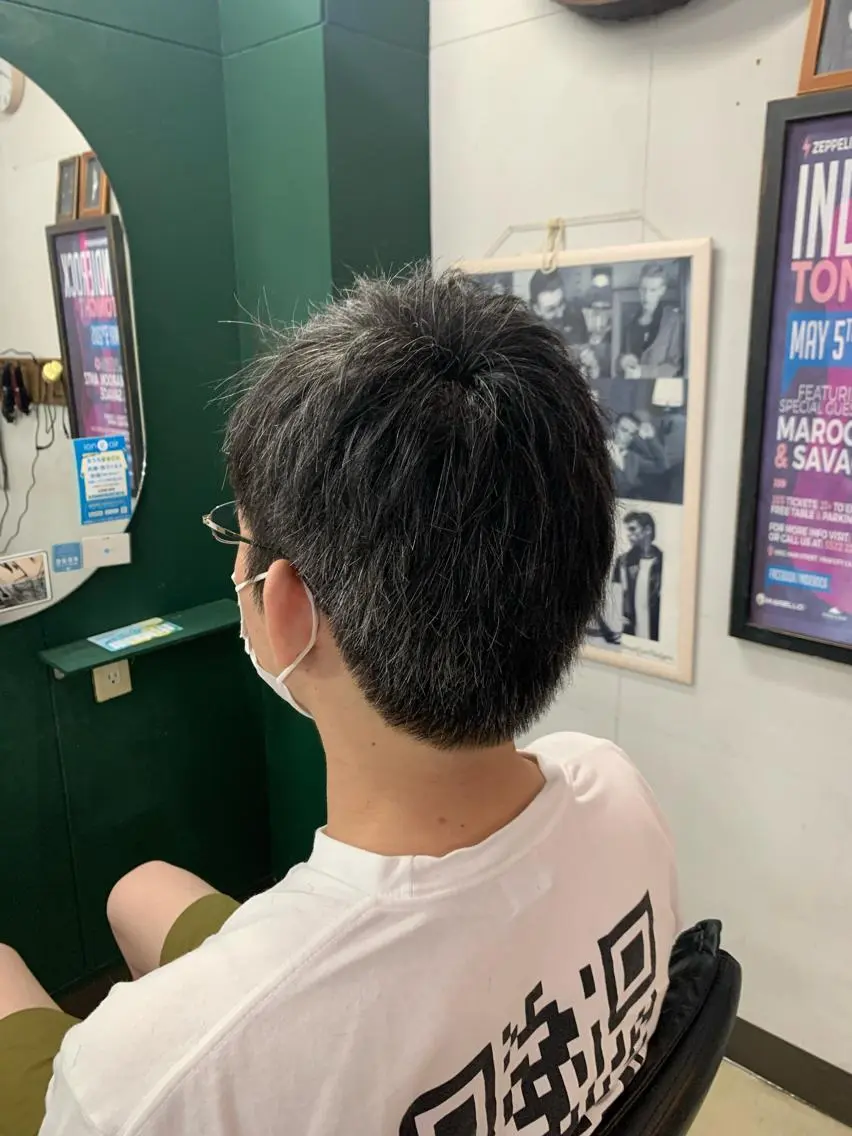 ショート メンズ 月館 怜奈のヘアスタイル
