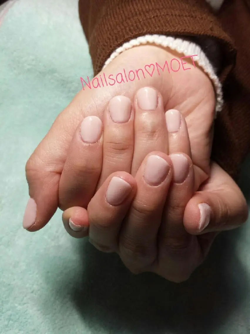 ネイル ピンク シンプルネイル 齋藤 あゆみのネイルデザイン