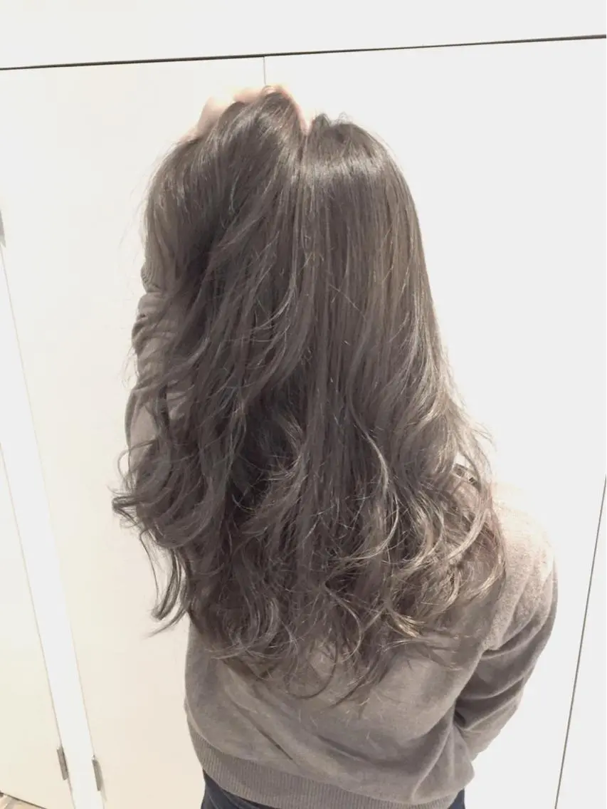 ショート ミディアム セミロング ロング カラー 外国人風カラー ハイトーンブリーチ 土坂 由志【京都】のヘアスタイル