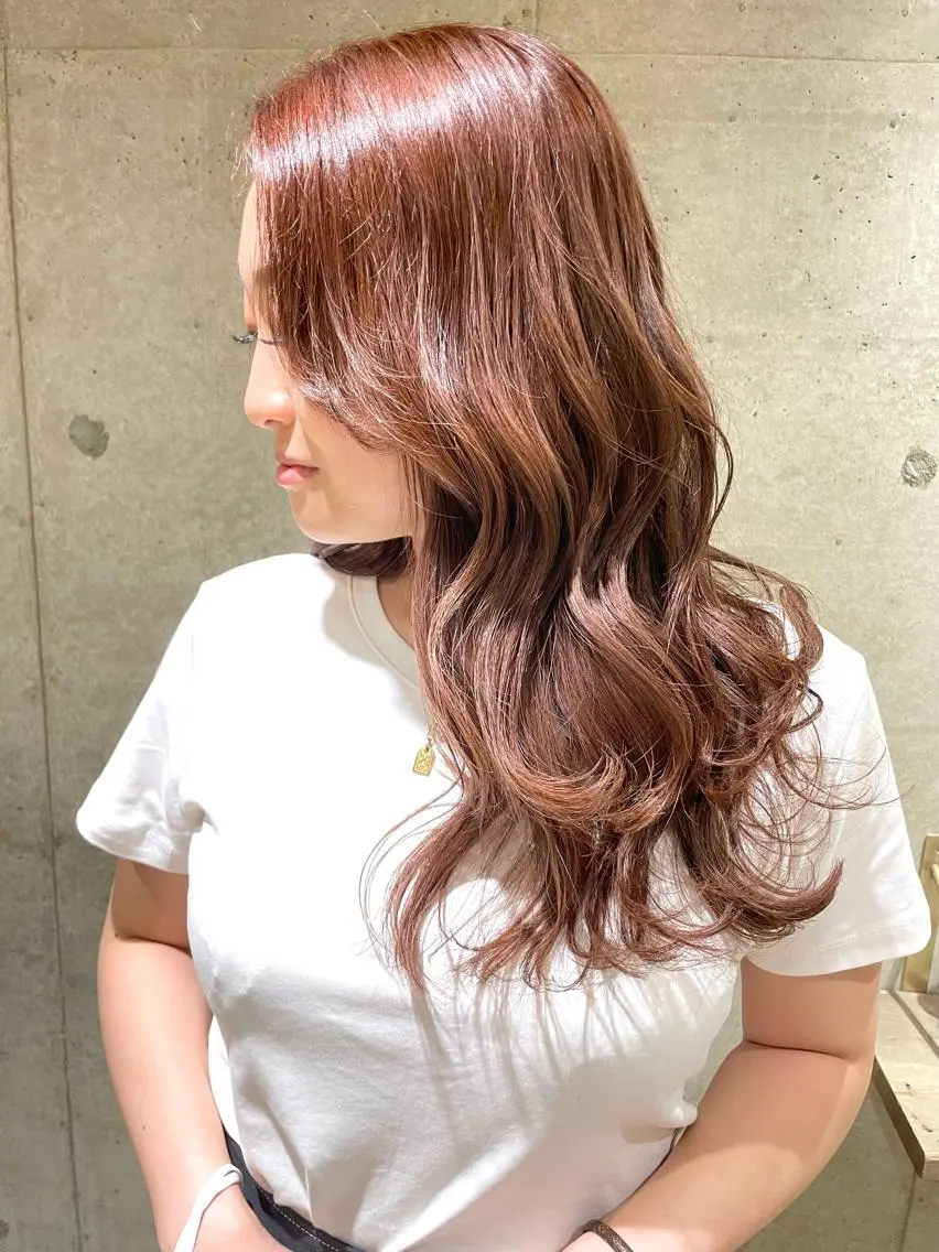 セミロング カラー ヘアカラー トリートメント ハイライトが 得意なニキです😊のヘアスタイル