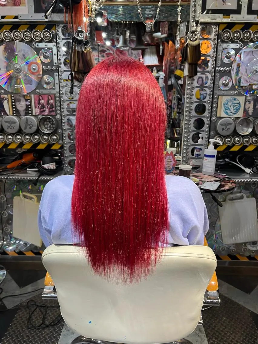 ロング カラー カット ヘアカラー KOYA コヤのヘアスタイル
