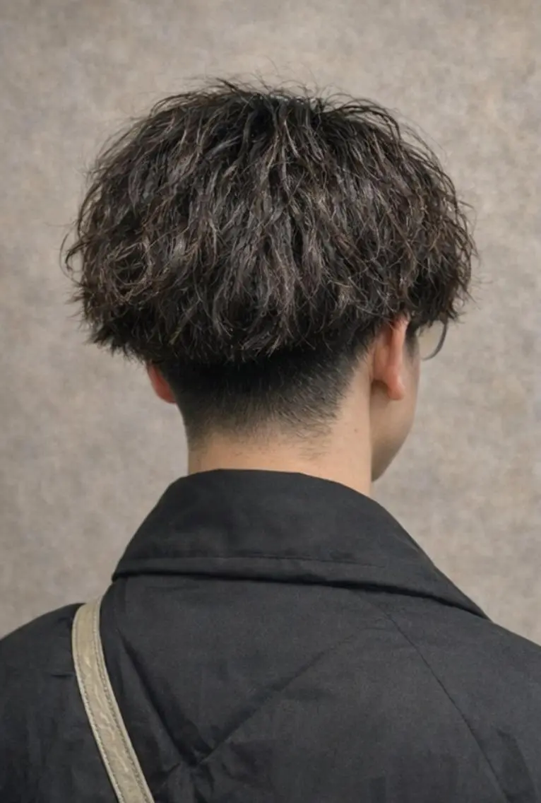 メンズ パーマ カット パーマ 🔥パーマお任せ🔥 QUATRO片岡のヘアスタイル