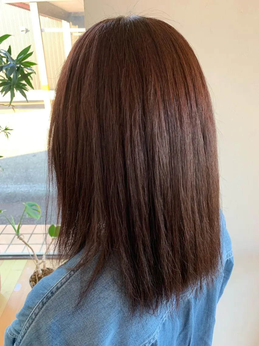 カラー 柴田 結衣のヘアスタイル