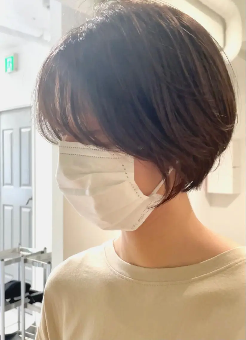 ショート カラー ショートヘア カット 表参道【髪質改善】 宮嶋勇太のヘアスタイル
