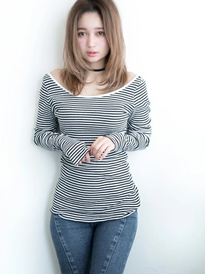 セミロング カラー パーマ ヘアアレンジ カット ヘアカラー トリートメント 年間1500人担当 代表　南一路のヘアスタイル