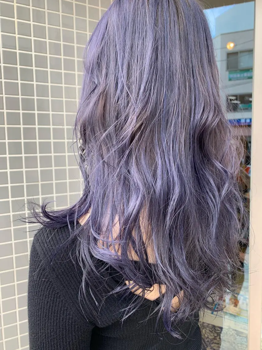 ロング カラー ヘアカラー トリートメント ヘアセット 🌸スタイリスト 山浦美恵のヘアスタイル