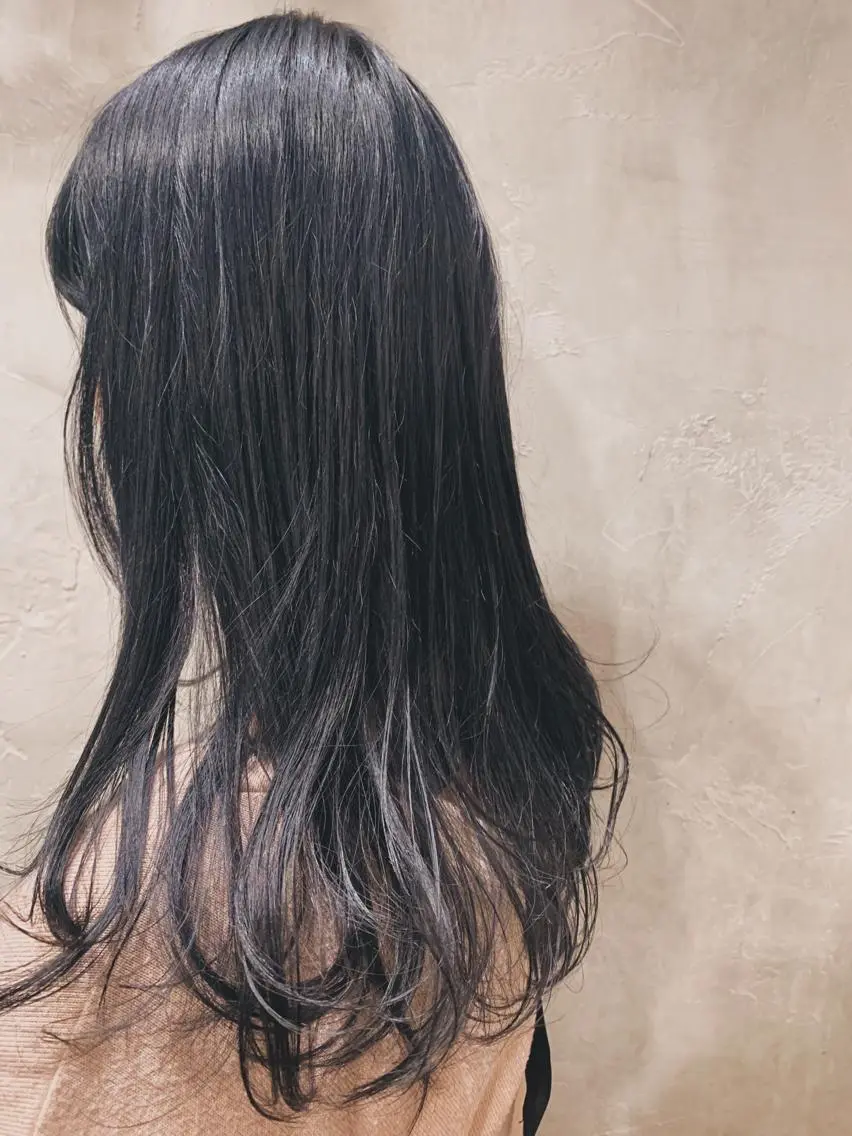 セミロング カラー パーマ ボブパーマコテ巻き風 パーマNo1深江秀平のヘアスタイル