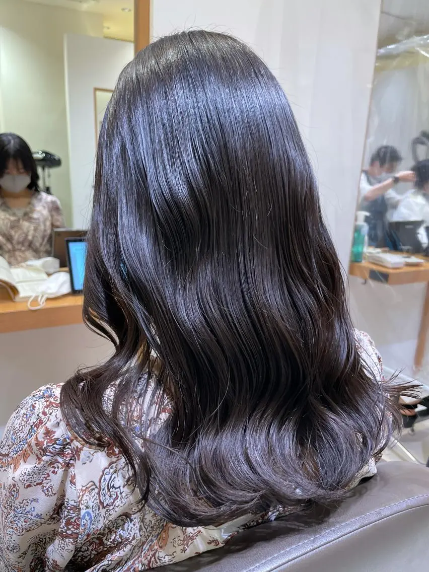 ロング パーマ ARMONY秋山輝也 コテ巻き風パーマ特化のヘアスタイル