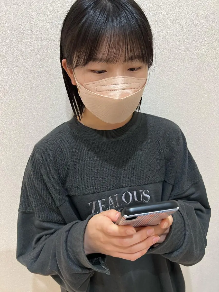ショート カラー ボブ 外国人対応 佐久間のヘアスタイル