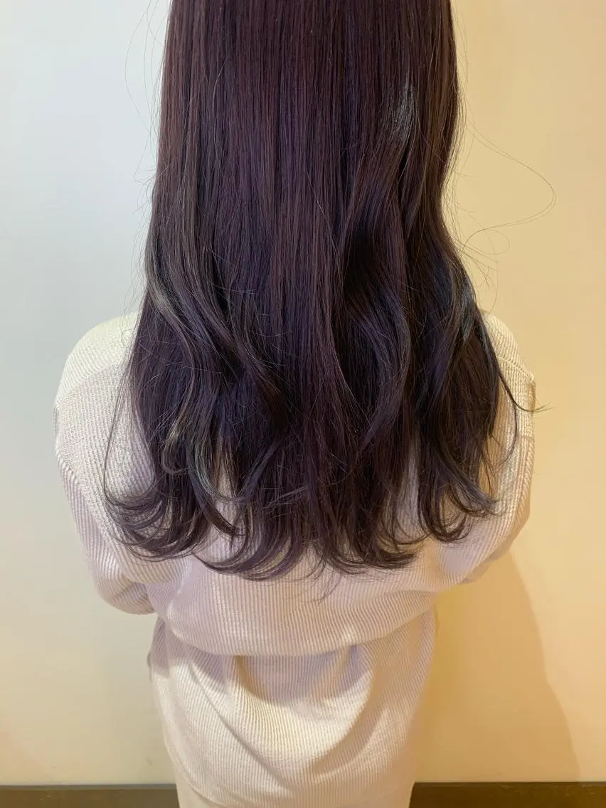 ロング カラー 齊藤 衣梨佳のヘアスタイル