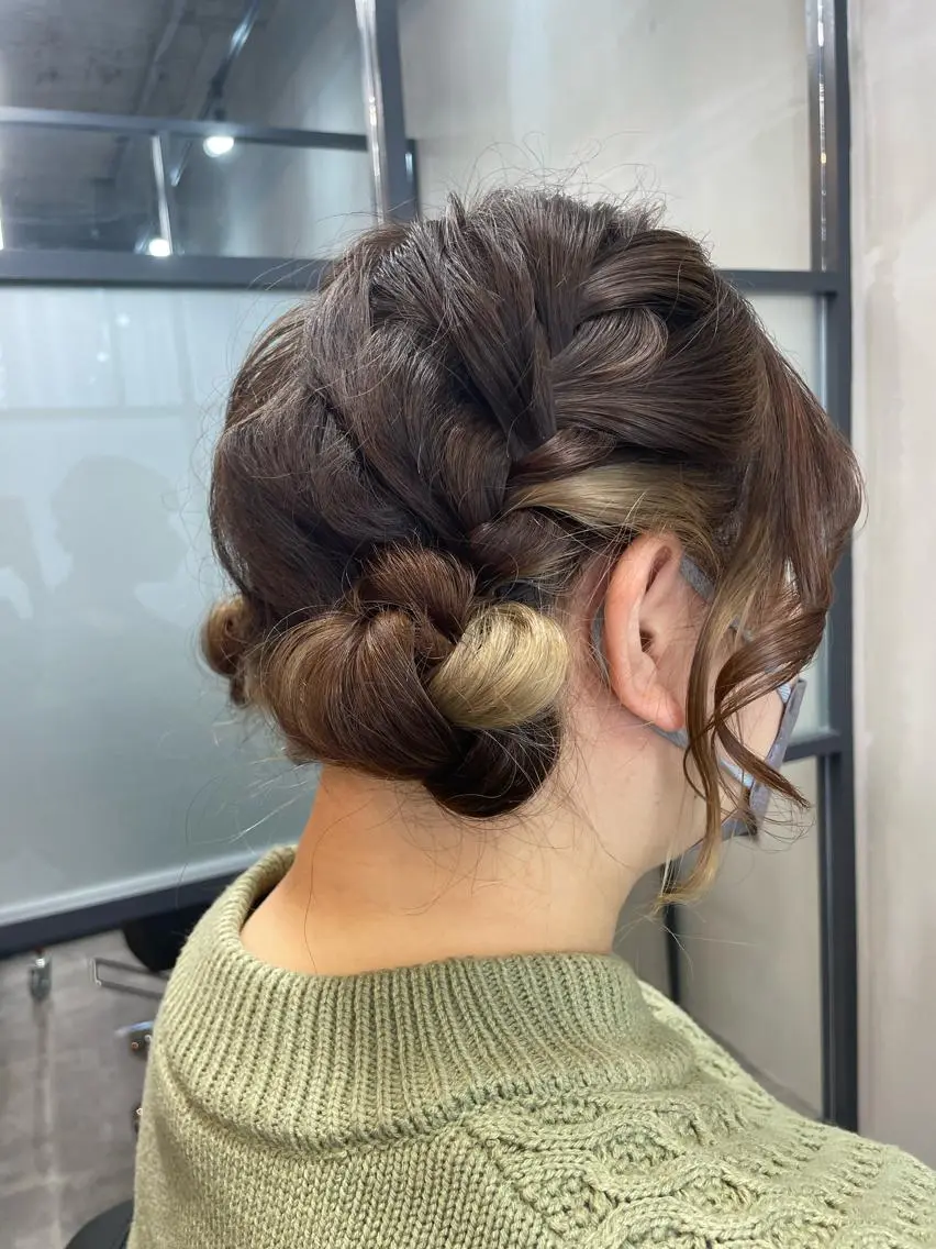 ヘアアレンジ ヘアセット ALLEN hair /まなのヘアスタイル