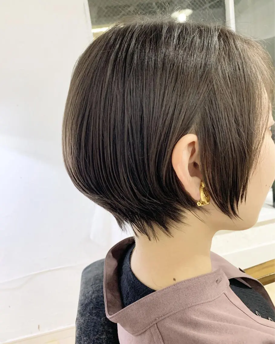 ショート ショートボブ ボブ ショートヘア ショート&ボブ井上 菜樹のヘアスタイル