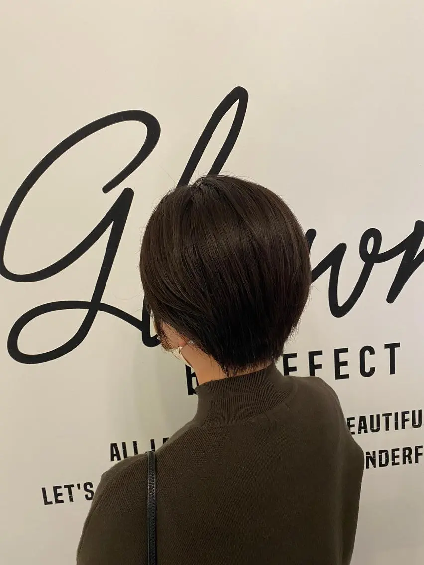 ショート ハンサムショート ショートヘア glowm店長 加藤翔太のヘアスタイル