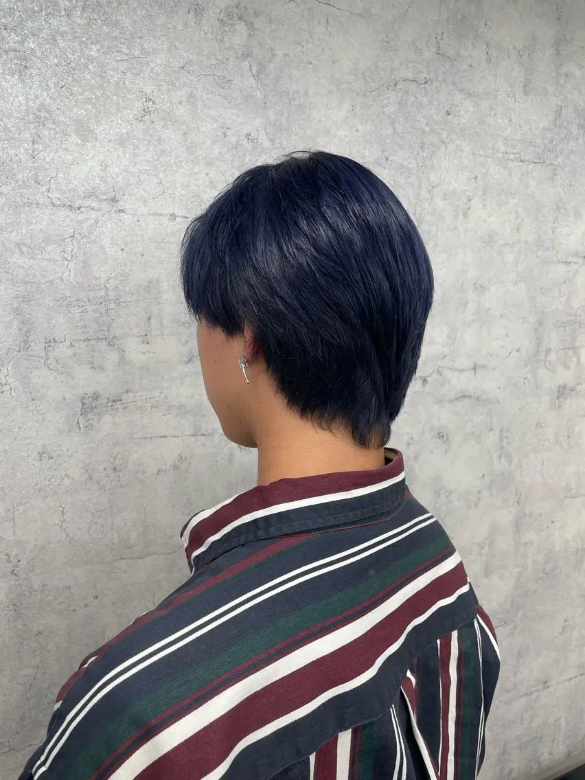 ショート カラー メンズ 似合わせ🌿‬髪質 改善🧸RYUGOのヘアスタイル