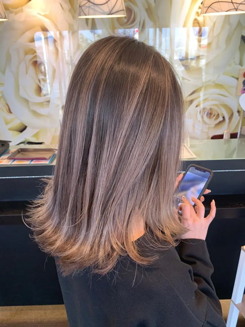 ミディアム カラー EARTH石巻店 尾形  裕のヘアスタイル