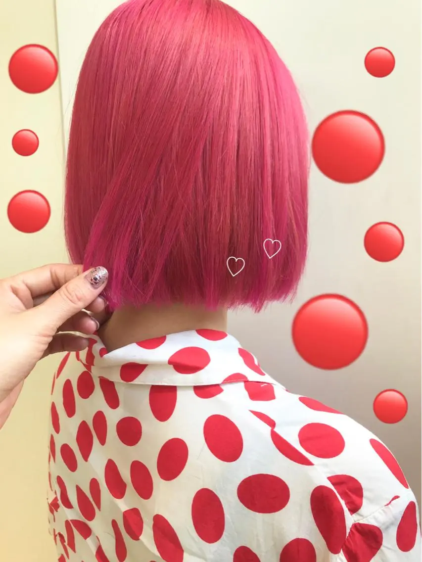 ミディアム カラー 新宿駅近♡個室 ♡関口三都季🌜のヘアスタイル