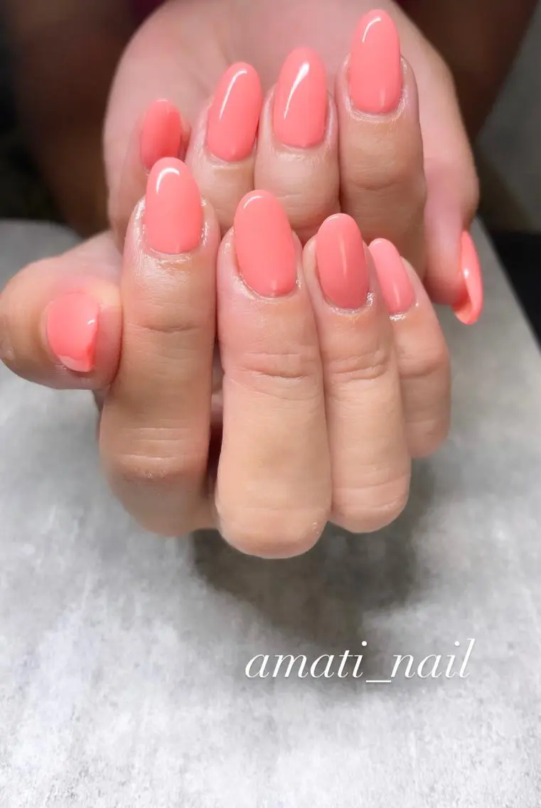 ネイル マグネットネイル ミラーネイル ニュアンスネイル ワンカラーネイル 春ネイル ハンドネイル amati_nail TAKAKOのネイルデザイン