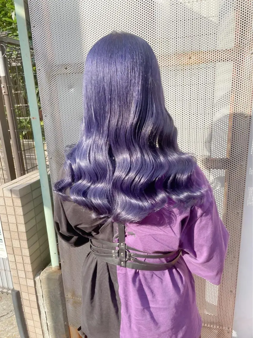 ロング カラー カット ヘアカラー トリートメント ハイトーン特化💍 NØRN💍韓国のヘアスタイル