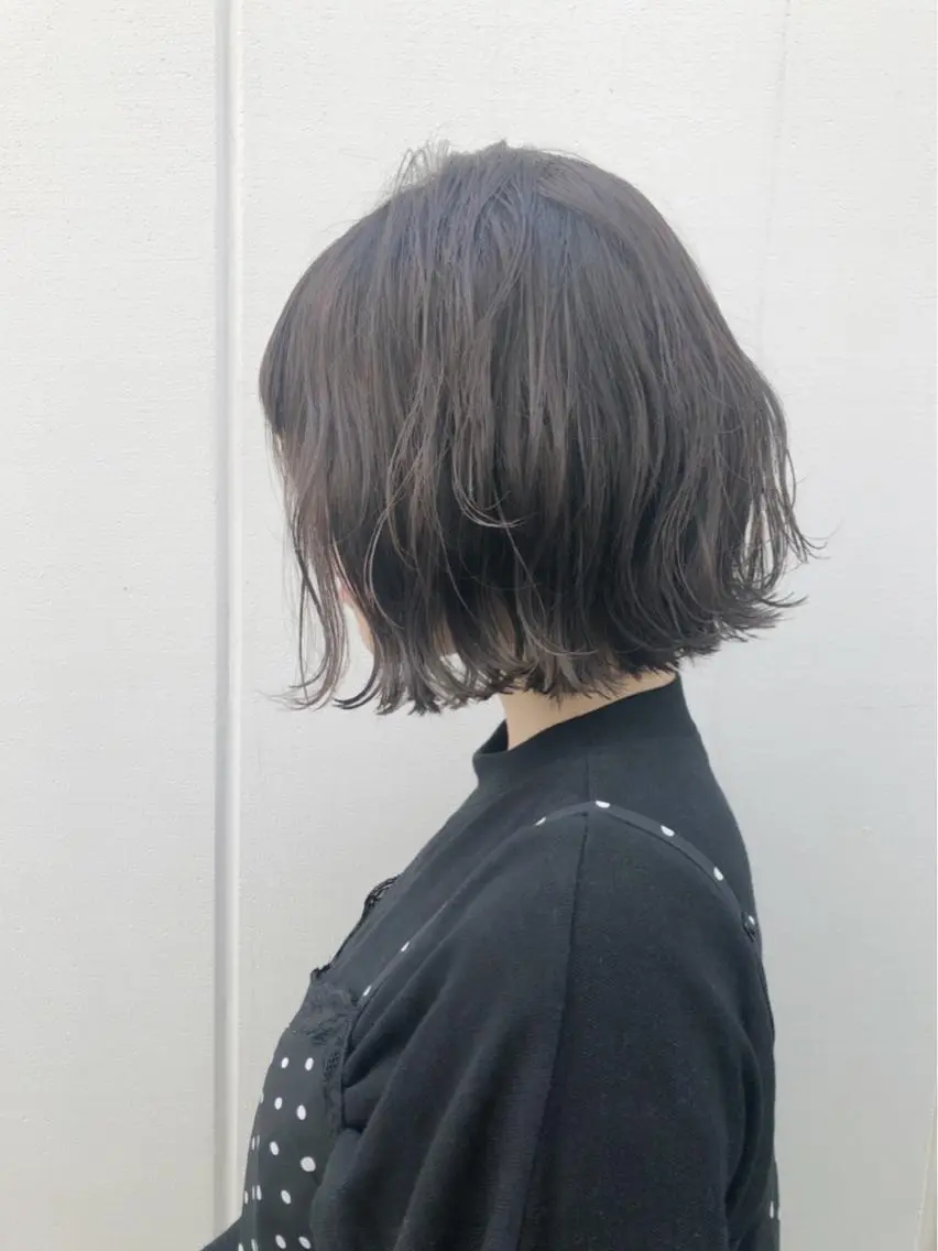 ショート カラー ノグチ ユウキ/ボブのヘアスタイル