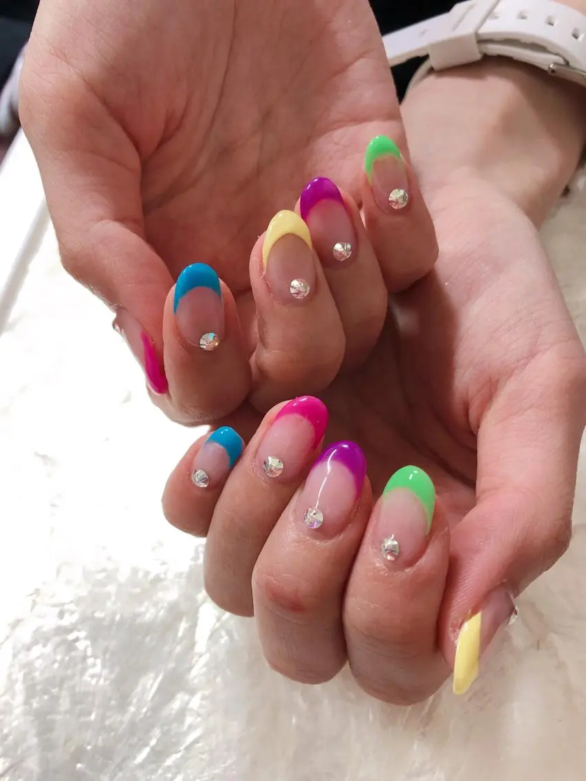 ネイル フレンチネイル kiki nail &brow二子玉川のネイルデザイン