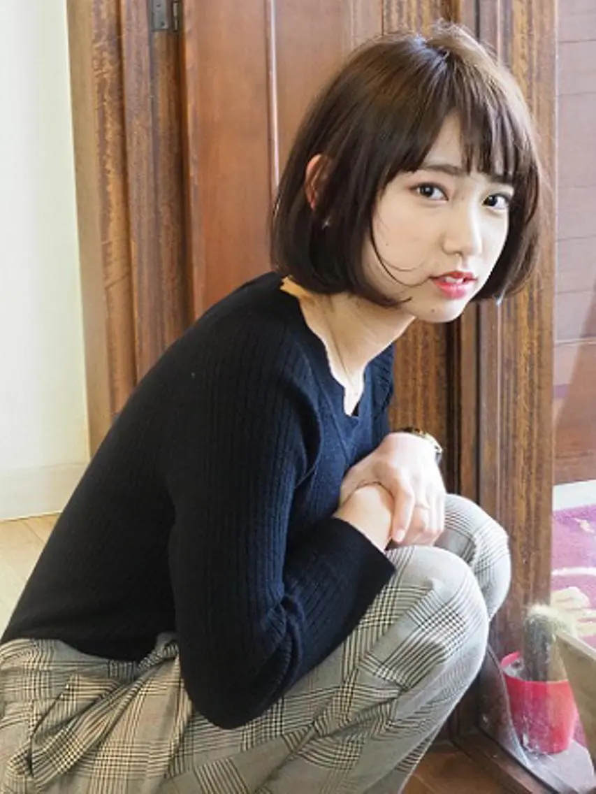 ショート カラー カット ヘアカラー grand juteのヘアスタイル