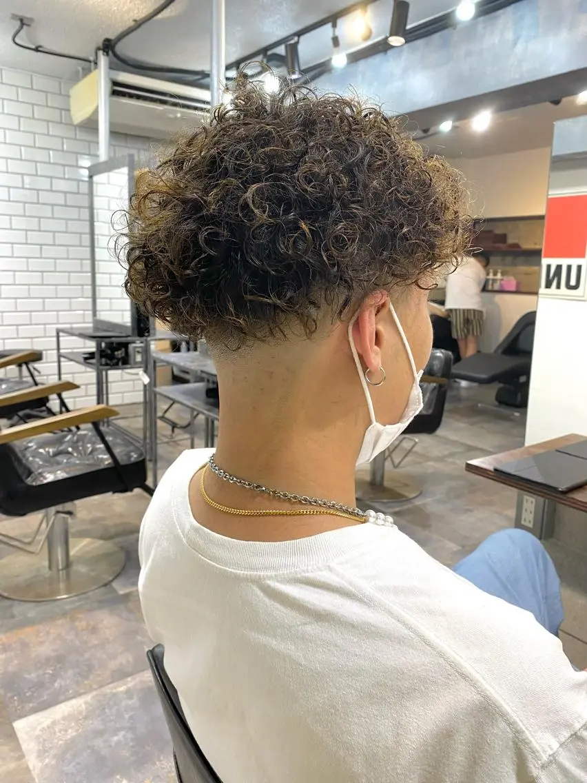 パーマ メンズ メンズパーマ ボブとパーマの達人 /美容室難民の方是非のヘアスタイル