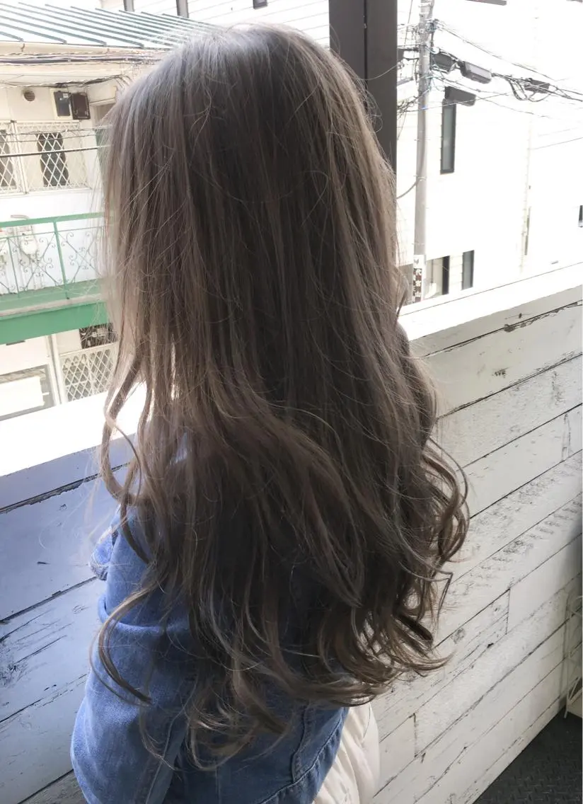 ロング 髪質改善縮毛矯正 専門店のヘアスタイル
