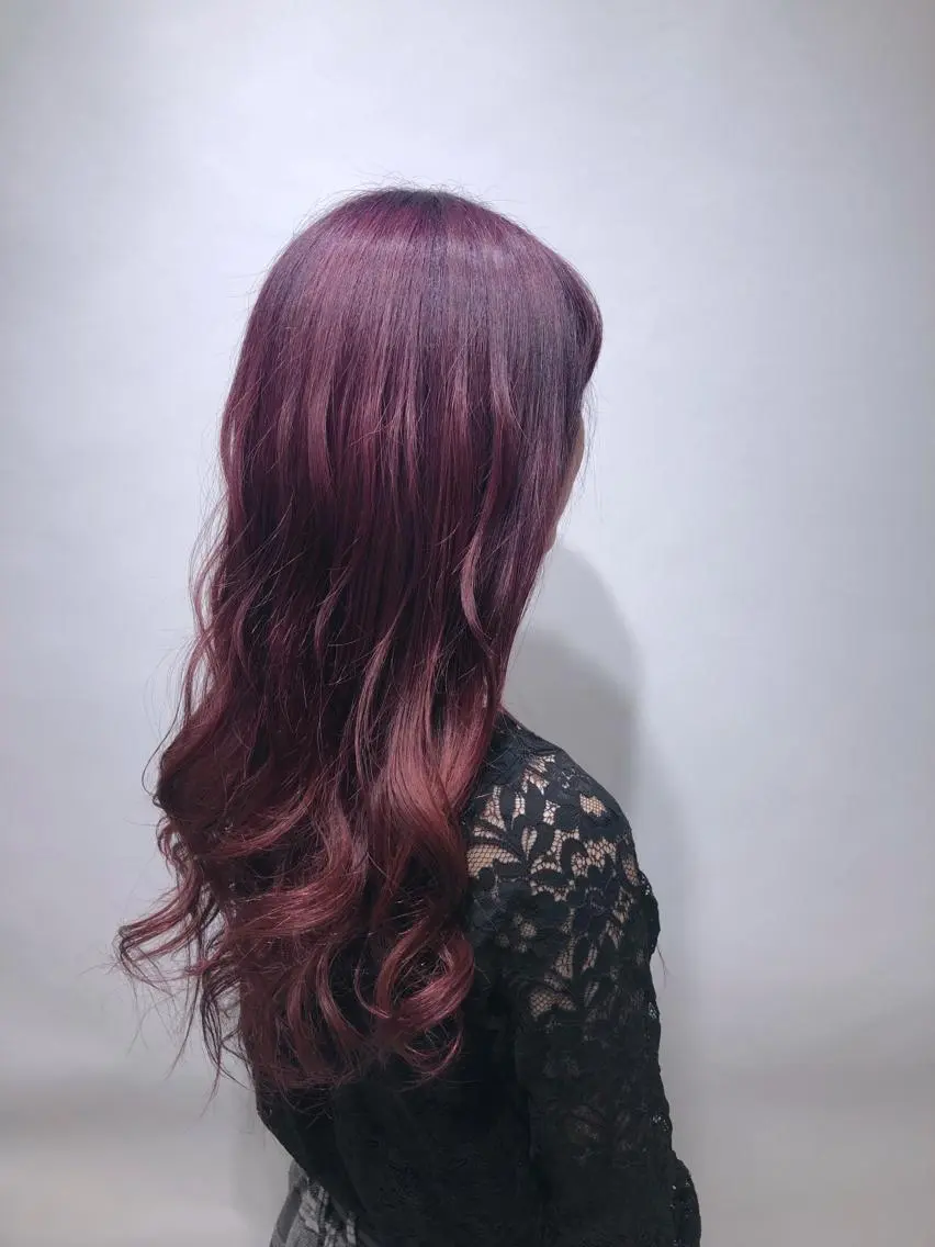 ロング カラー 中野 竜介のヘアスタイル