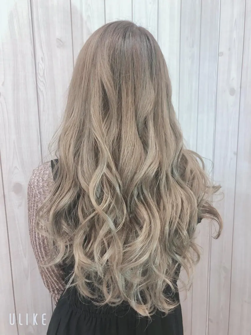 ロング カラー 産休中です。 🌹sayu🌹のヘアスタイル